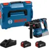 Image de Bosch GBH 18V-22 X SDS-plus Accu ONECHUCK Marteau Perforateur (2x 4,0Ah) Dans L-Boxx