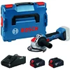 Image de Bosch GWX 18V-8 18V Batterie X-LOCK Meuleuse D'angle Kit (2x 4,0 Ah) Dans L-Boxx - 125 Mm