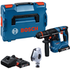 Image de Bosch GBH 18V-18 X SDS-plus Kit Marteau Perforateur ONECHUCK (2x 2,0 Ah) Dans L-Boxx - 1,5 J