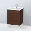 Image de Duravit L-Cube Meuble sous-vasque, 2 tiroirs, LC662506969,