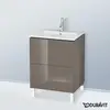 Image de Duravit L-Cube Meuble sous-vasque, 2 tiroirs, LC662508989,