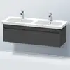 Image de Duravit DuraStyle Meuble sous-vasque, 1 tiroir, DS639804949,