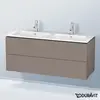 Image de Duravit L-Cube Meuble sous-vasque, 2 tiroirs, LC625804343,