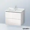 Image de Duravit L-Cube Meuble sous-vasque, 2 tiroirs, LC626408585,