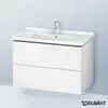 Image de Duravit L-Cube Meuble sous-vasque, 2 tiroirs, LC626508585,