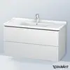 Image de Duravit L-Cube Meuble sous-vasque, 2 tiroirs, LC626601818,