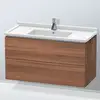 Image de Duravit L-Cube Meuble sous-vasque, 2 tiroirs, LC626607979,