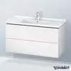 Image de Duravit L-Cube Meuble sous-vasque, 2 tiroirs, LC626602222,