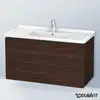 Image de Duravit L-Cube Meuble sous-vasque, 2 tiroirs, LC626606969,