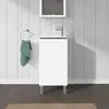 Image de Duravit L-Cube Meuble sous-vasque, 1 porte, LC6273R1818,