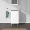 Image de Duravit L-Cube Meuble sous-vasque, 1 porte, LC6273R2222,