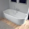 Image de Duravit Luv Baignoire d’angle, avec tablier, 700431000000000,