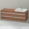 Image de Duravit Ketho Meuble sous-vasque, 4 tiroirs, KT6757R7979,