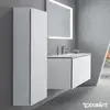Image de Duravit L-Cube Colonne, 1 porte, LC1180L1818,