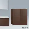 Image de Duravit L-Cube Meuble suspendu, 2 portes, LC117706969,