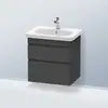 Image de Duravit DuraStyle Meuble sous-vasque, 2 tiroirs, DS648004949,