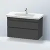 Image de Duravit DuraStyle Meuble sous-vasque, 2 tiroirs, DS648204949,