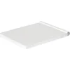 Image de Duravit Abattant WC Vero Air, Abattant Toilette en Uréa-Duroplast, Couvercle de Toilette avec Charnières en Acier Inoxydable, Blanc