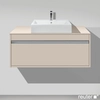 Image de Duravit Ketho Meuble avec plan de toilette, KT669509191,