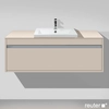 Image de Duravit Ketho Meuble avec plan de toilette, KT679609191,