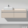 Image de Duravit Ketho Meuble avec plan de toilette, KT6697L9191,