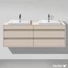 Image de Duravit Ketho Meuble avec plan de toilette, KT6757B9191,