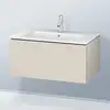 Image de Duravit L-Cube Meuble sous-vasque, 1 tiroir, LC614109191,
