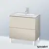 Image de Duravit L-Cube Meuble sous-vasque, 2 tiroirs, LC662609191,