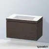 Image de Duravit L-Cube Meuble avec vasque Vero Air, 1 tiroir, LC6917N7272,