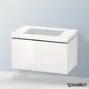 Image de Duravit L-Cube Meuble avec vasque Vero Air, 1 tiroir, LC6917N8585,
