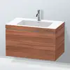 Image de Duravit L-Cube Meuble avec vasque Vero Air, 1 tiroir, LC6917O7979,
