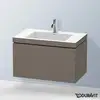 Image de Duravit L-Cube Meuble avec vasque Vero Air, 1 tiroir, LC6917O9090,