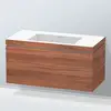 Image de Duravit L-Cube Meuble avec vasque Vero Air, 1 tiroir, LC6918N7979,