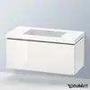Image de Duravit L-Cube Meuble avec vasque Vero Air, 1 tiroir, LC6918N2222,