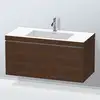 Image de Duravit L-Cube Meuble avec vasque Vero Air, 1 tiroir, LC6918O6969,