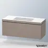 Image de Duravit L-Cube Meuble avec vasque Vero Air, 1 tiroir, LC6919N4343,