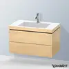Image de Duravit L-Cube Meuble avec vasque Vero Air, 2 tiroirs, LC6927O7171,