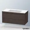 Image de Duravit L-Cube Meuble avec vasque Vero Air, 2 tiroirs, LC6928N7272,