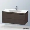 Image de Duravit L-Cube Meuble avec vasque Vero Air, 2 tiroirs, LC6928O7272,