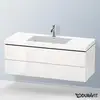Image de Duravit L-Cube Meuble avec vasque Vero Air, 2 tiroirs, LC6929O2222,