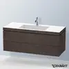 Image de Duravit L-Cube Meuble avec vasque Vero Air, 2 tiroirs, LC6929O7272,