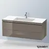 Image de Duravit L-Cube Meuble avec vasque Vero Air, 2 tiroirs, LC6929O8989,