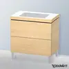 Image de Duravit L-Cube Meuble avec vasque Vero Air, 2 tiroirs, LC6937N7171,