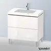 Image de Duravit L-Cube Meuble avec vasque Vero Air, 2 tiroirs, LC6937O2222,