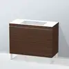 Image de Duravit L-Cube Meuble avec vasque Vero Air, 2 tiroirs, LC6938N6969,