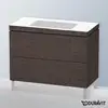 Image de Duravit L-Cube Meuble avec vasque Vero Air, 2 tiroirs, LC6938N7272,