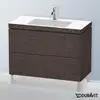 Image de Duravit L-Cube Meuble avec vasque Vero Air, 2 tiroirs, LC6938O7272,