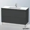 Image de Duravit L-Cube Meuble avec vasque Vero Air, 2 tiroirs, LC6939O4949,
