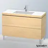 Image de Duravit L-Cube Meuble avec vasque Vero Air, 2 tiroirs, LC6939O7171,
