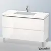 Image de Duravit L-Cube Meuble avec vasque Vero Air, 2 tiroirs, LC6939O8585,